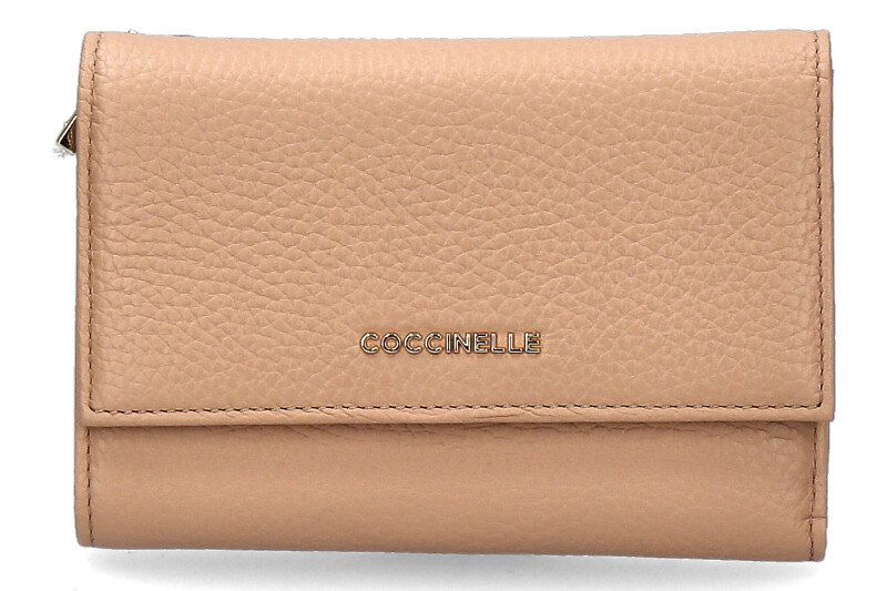 Coccinelle wallet METALLIC SOFT TOASTED