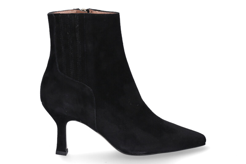 Bianca Di ankle boots CAMOSCIO NERO