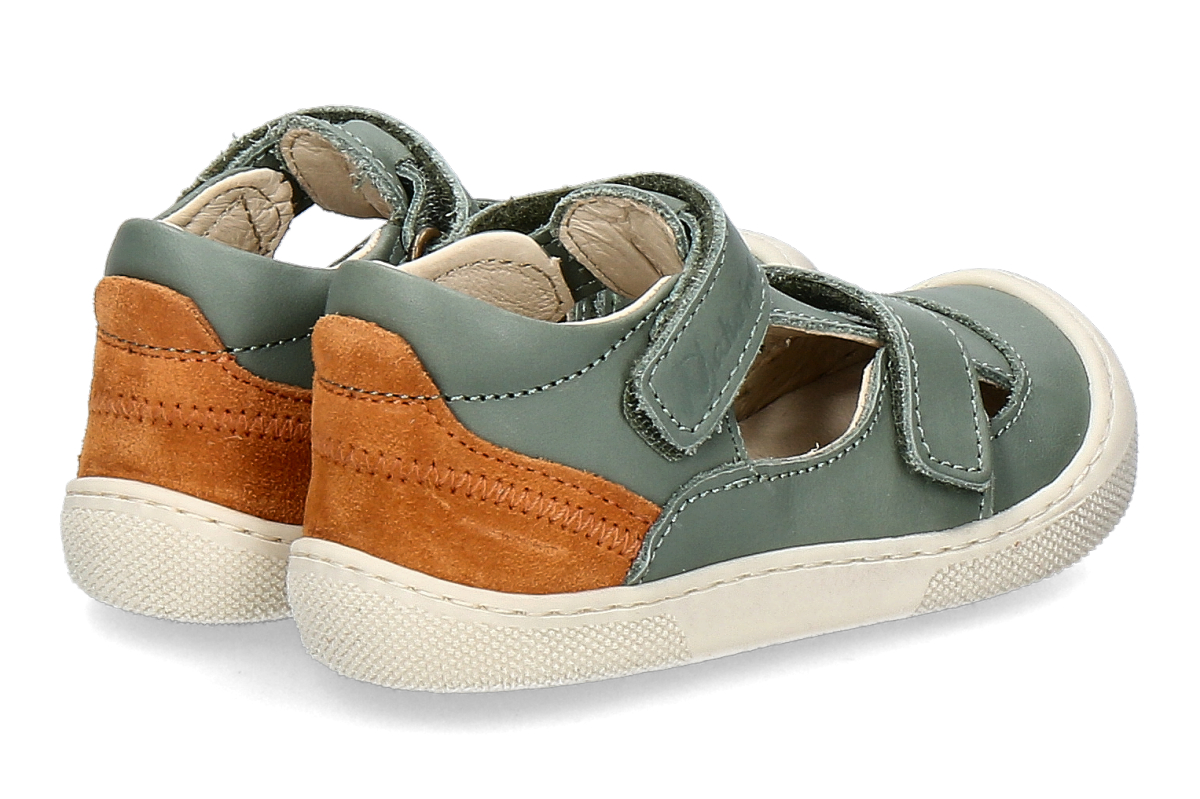 Naturino Jungen- Lauflernsandale BAREFOOT IRTYS- sage-green_343900016_2