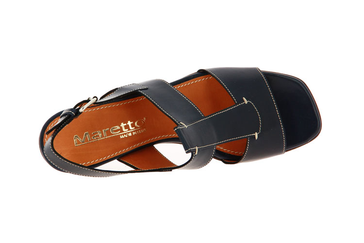 Maretto sandals LEATHER BLUE