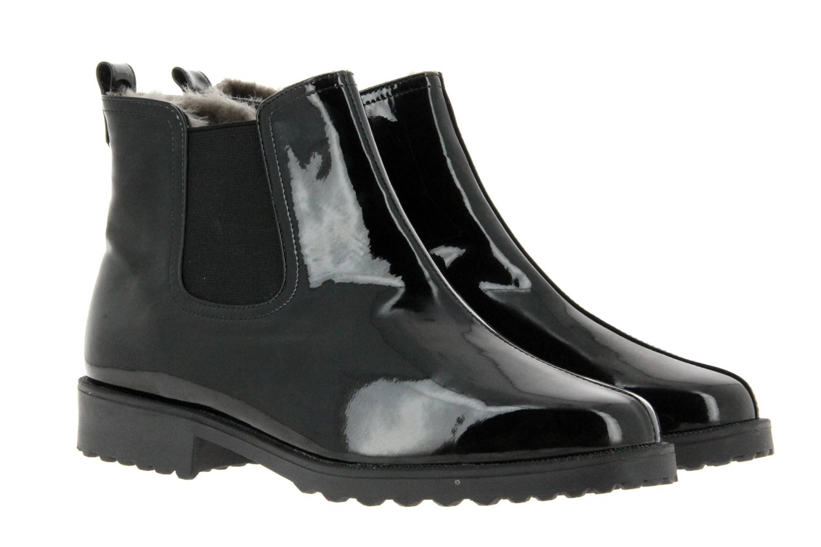 Brunate ankle boots lined DANY SOFTLACK NERO
