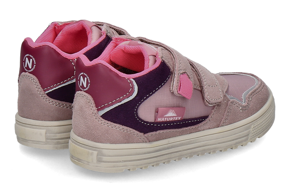 Naturino Mädchen- Klettsneaker WANNY MESH SUEDE- rosa_434500000_2