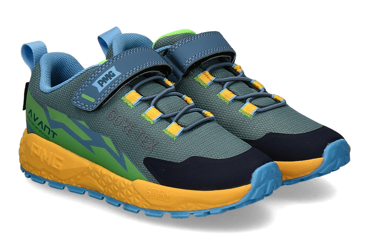 Primigi boys- sneaker STORM- blue/ green/ yellow