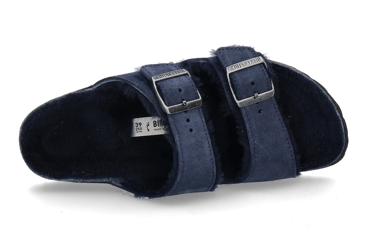 Birkenstock Pantolette gefüttert ARIZONA SCHMAL SUEDE- new navy_274800019_4