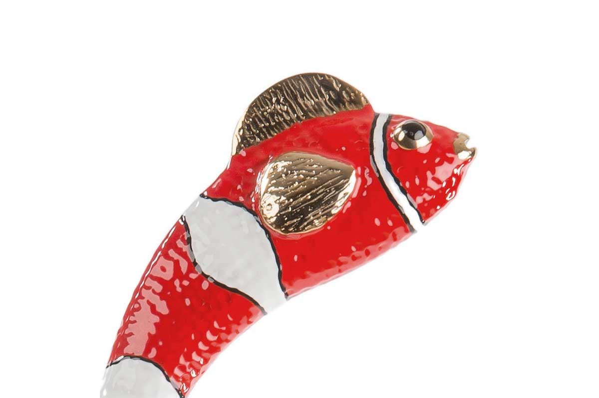 Pasotti shoe horn PESCE NEMO- red