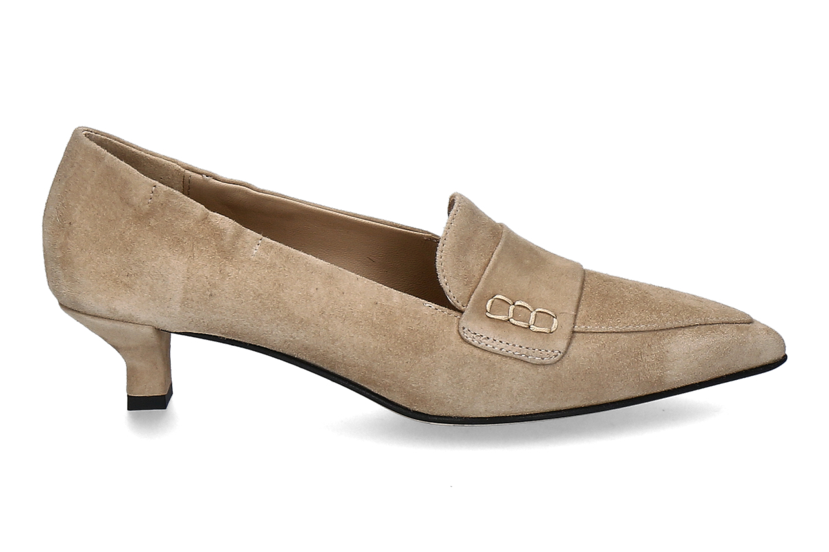 Pomme d'Or pumps LOUISE CAMOSCIO- soft mocha/ taupe