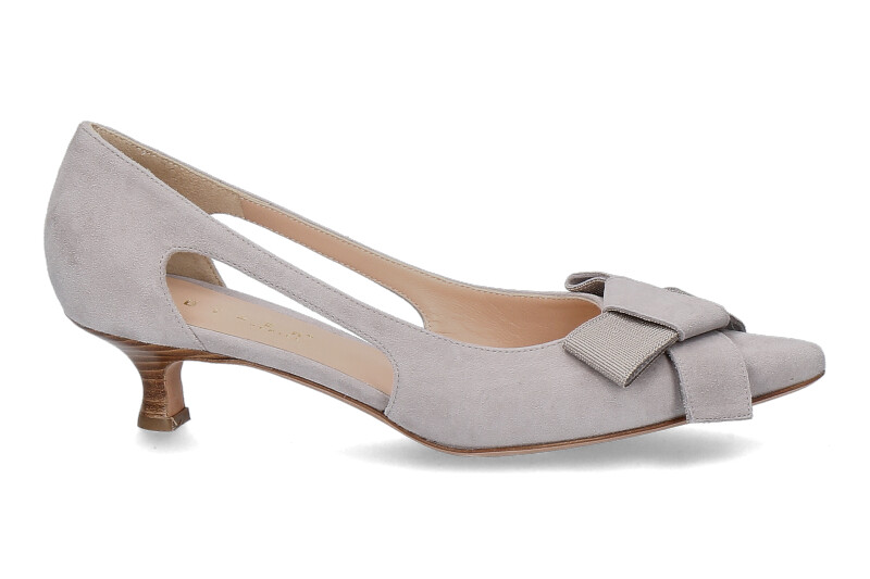 Unützer pumps CALZATURE DONNA CAMOSCIO GRIGIO CHIARO