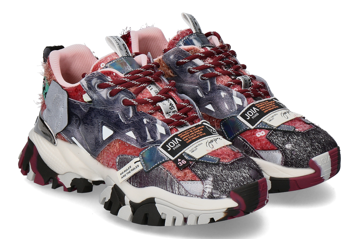 Joia Paris women's- sneaker LEGION- denim red