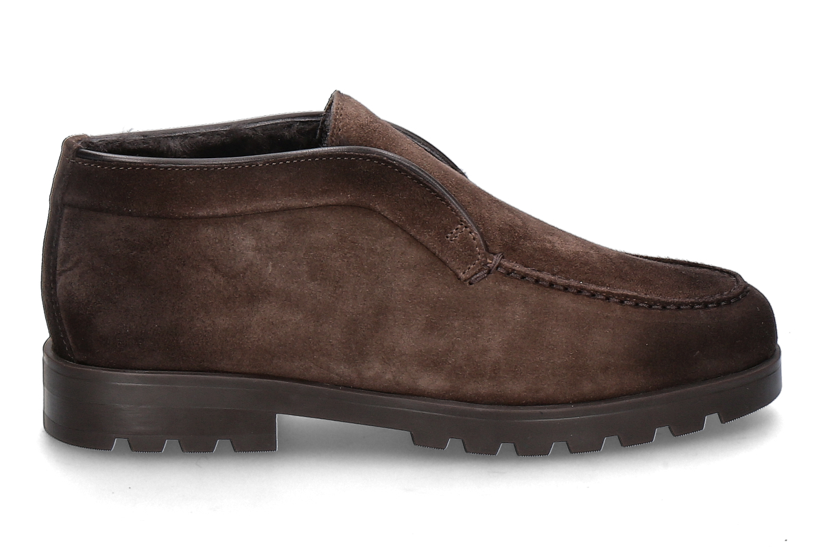 Santoni Damen- Desert Boot gefüttert DETRW CAMOSCIO- dark brown/ dunkelbraun
