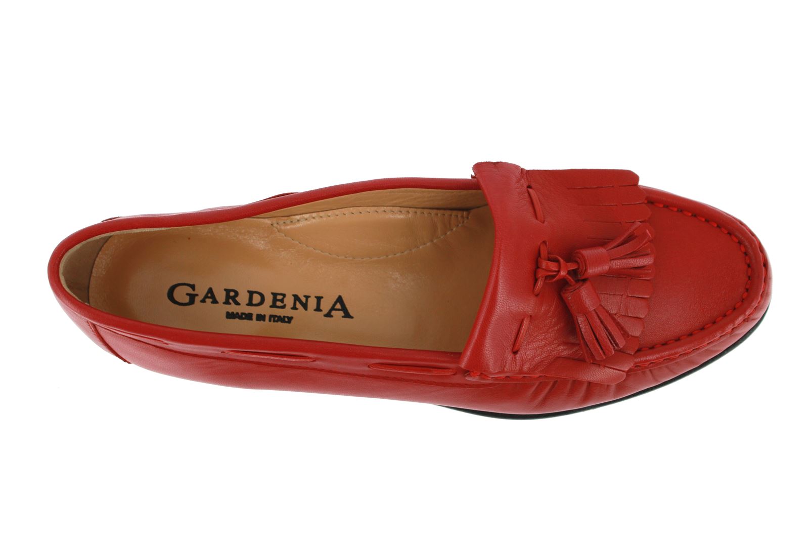 Gardenia Moccasins NAPPA ROSSO