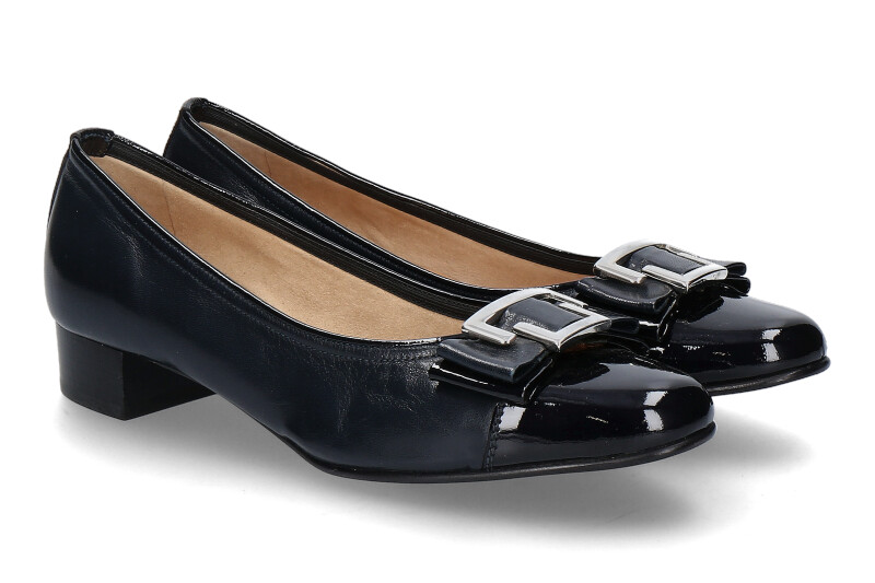 Maretto pumps NAPPA VERNICE BLU 