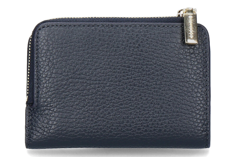 Coccinelle wallet GRAINED LEATHER METALLIC SOFT-midnight blue/dunkelblau 