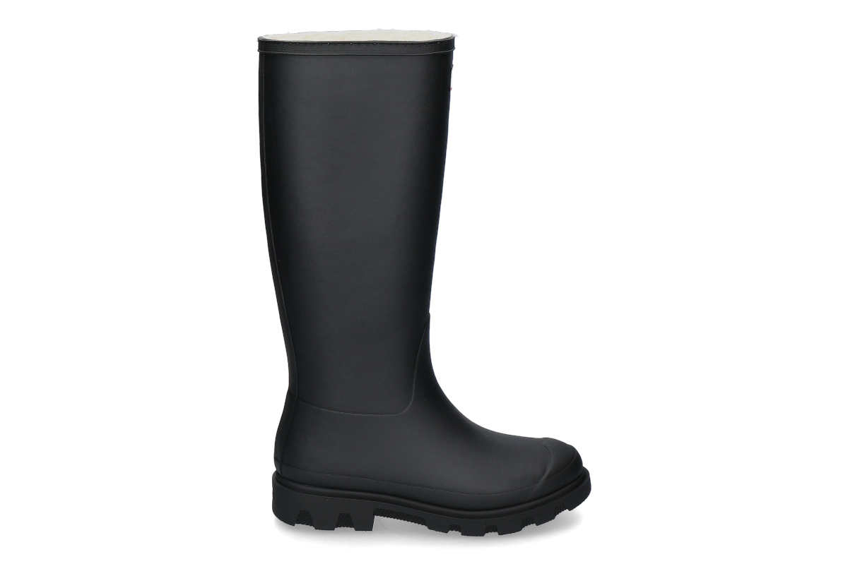 Hunter Regenstiefel gefüttert DOWNPOUR TALL- black_898000001_3