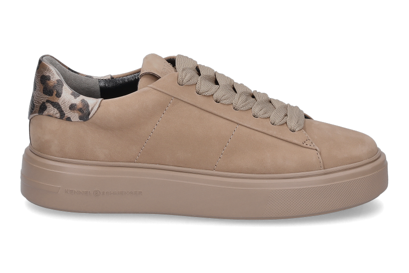 Kennel & Schmenger sneaker PRO SOFT NUBUK LEO CAMEL GOLD