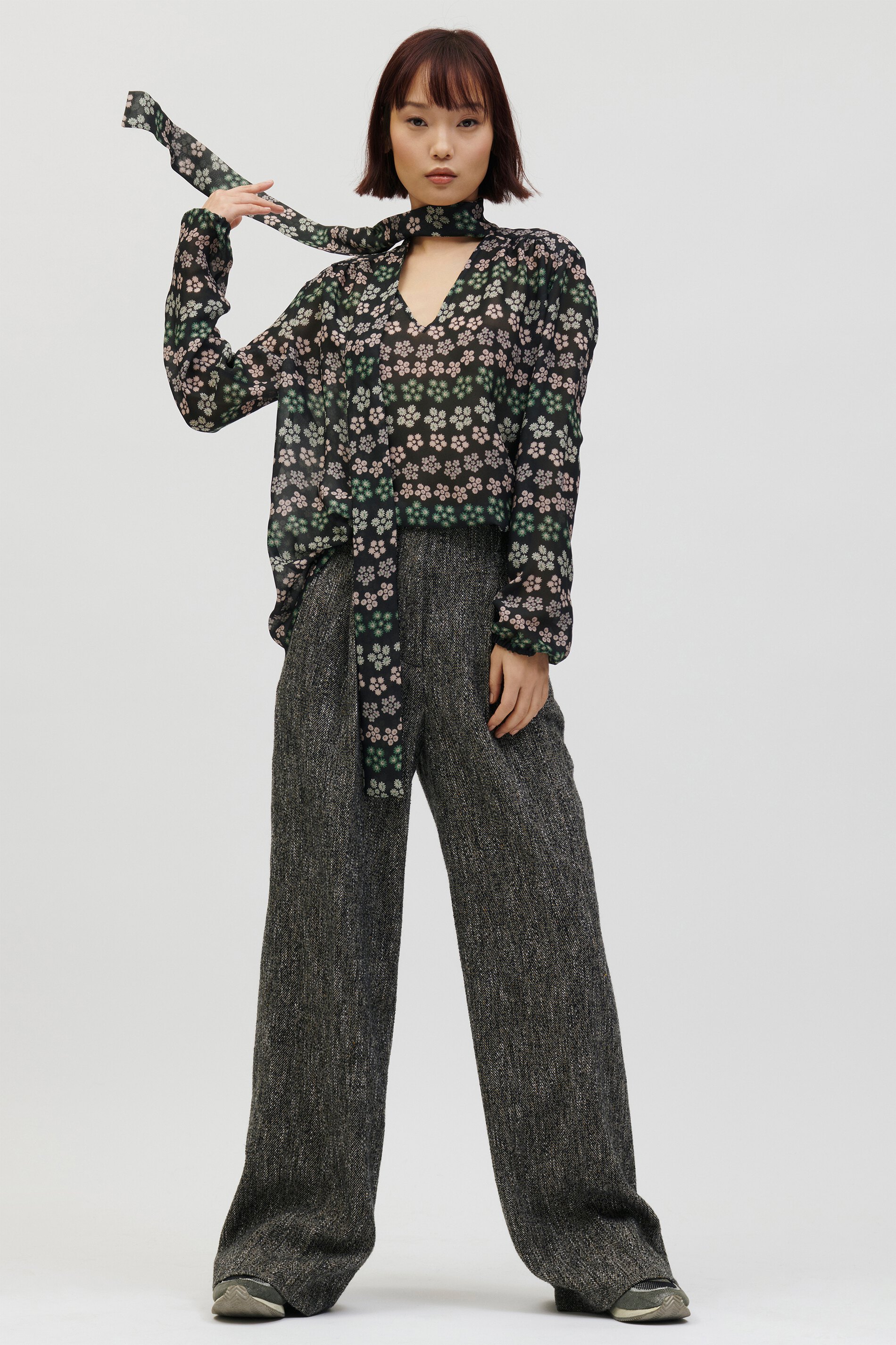  Luisa Cerano blouse MILLEFLEURS PRINT - multi 