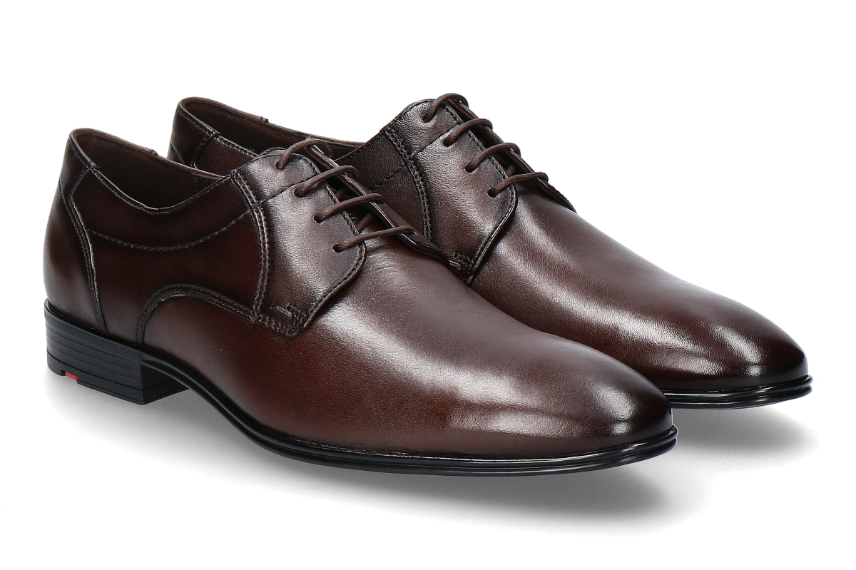Lloyd men's- lace-up shoe CORE 111- testa di moro/ dark brown