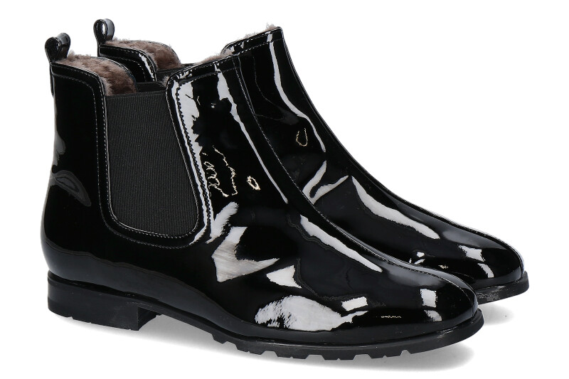 Brunate Chelsea boot - VERNICE NERO