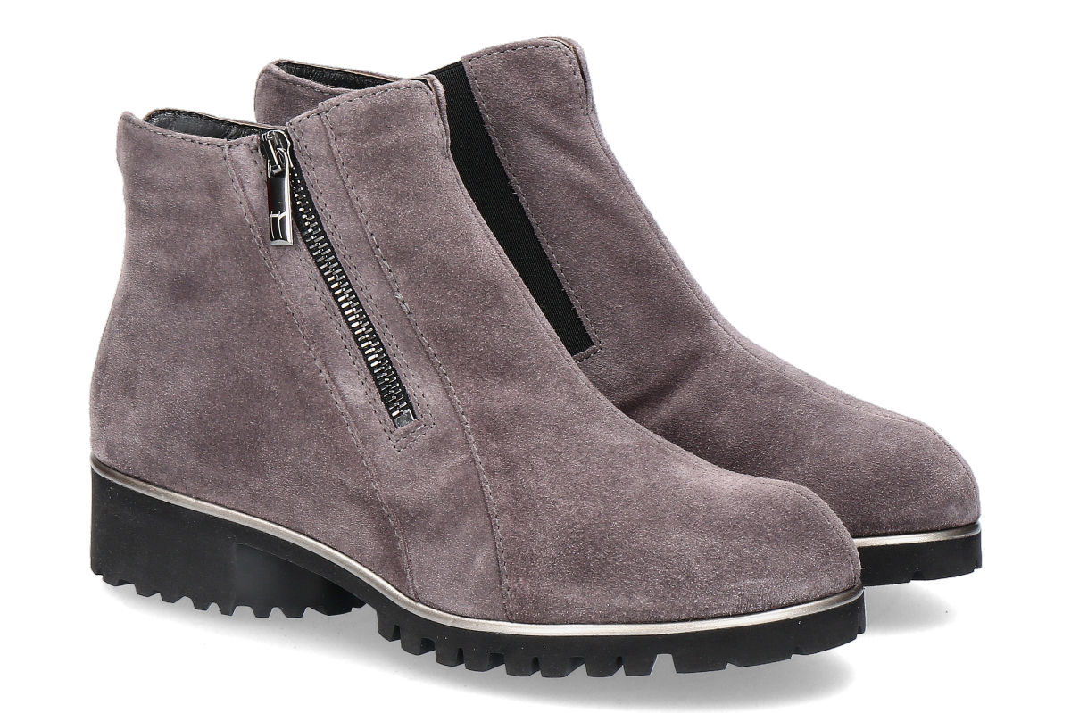Thierry Rabotin lined ankle boots MIKA FLAT - grey
