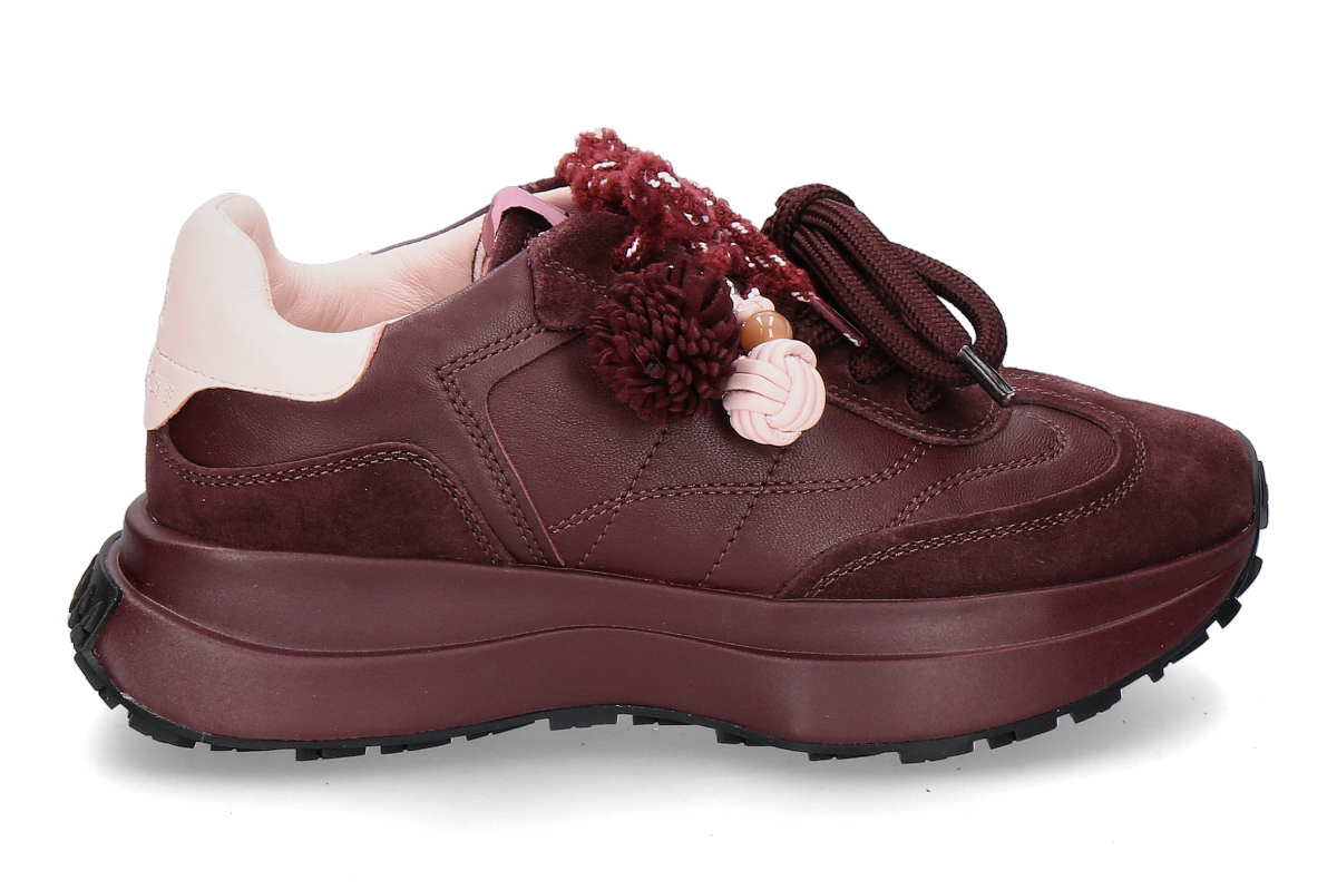 Elena Iachi women's- sneaker SPACE EE60- wine/ bordeaux