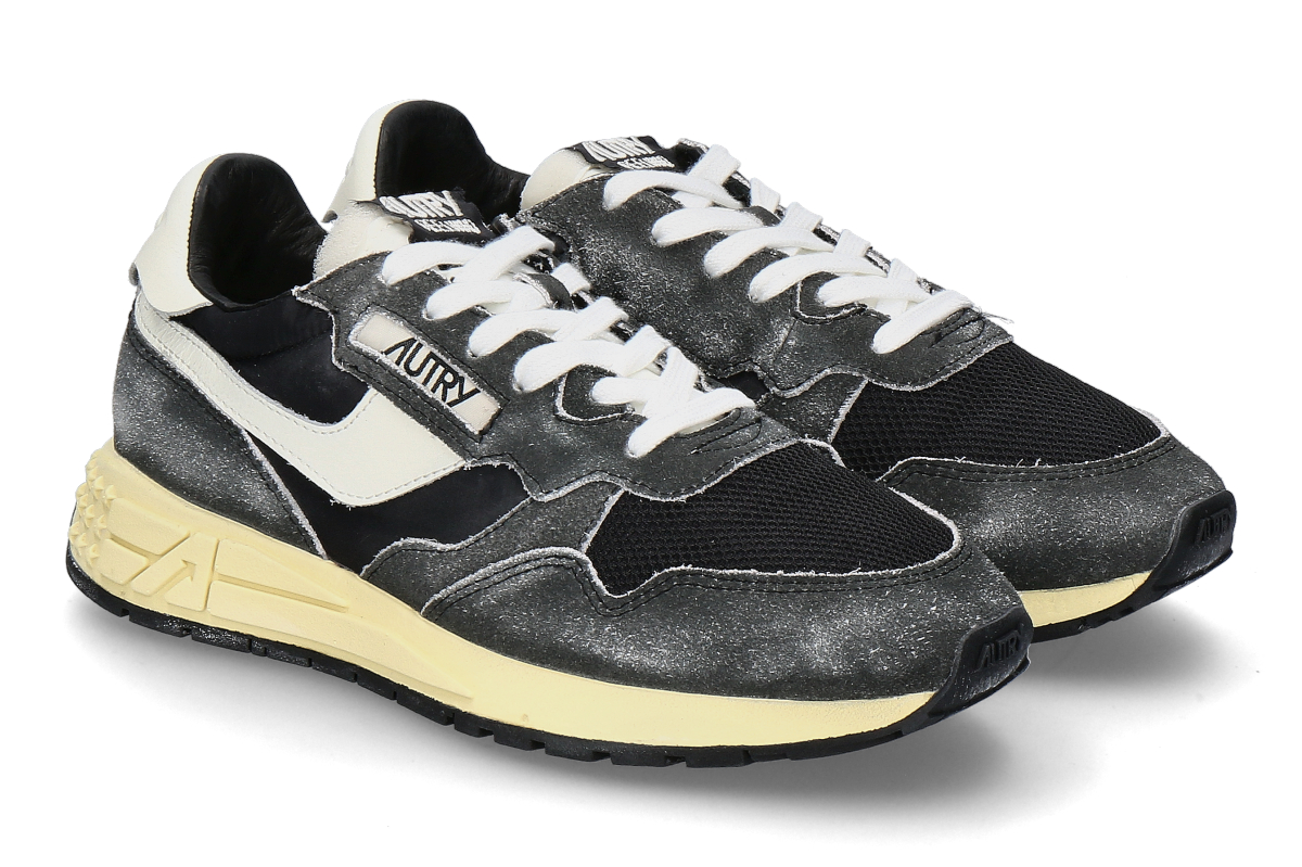 Autry men's- sneaker REELWIND LOW GQ07- gray/ black