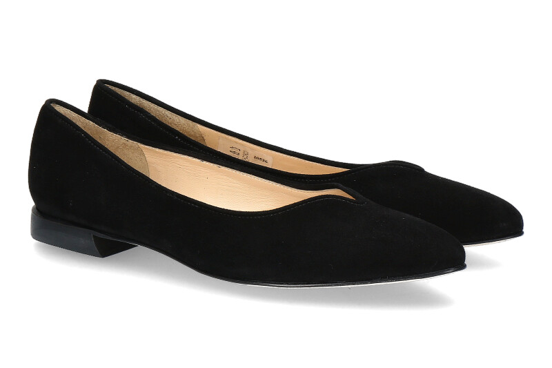 Brunate slipper FLEX CAMOSCIO NERO