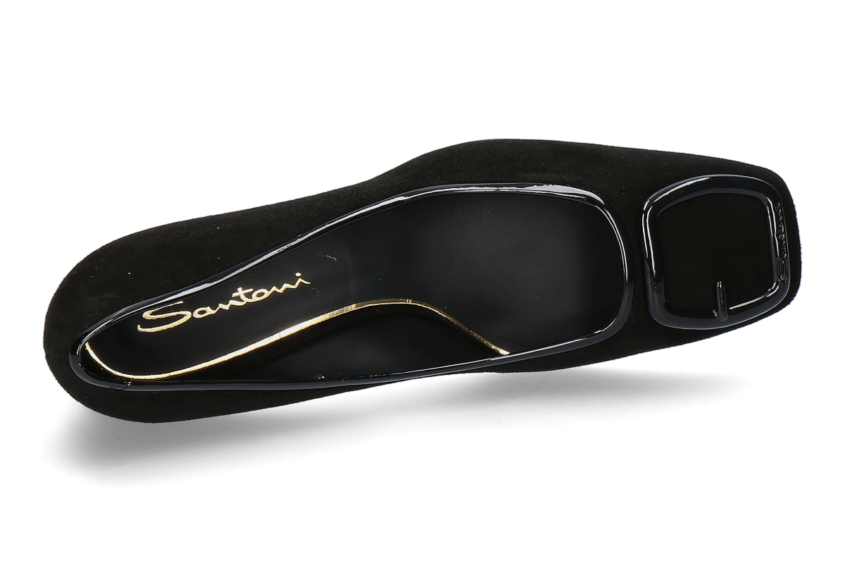 Santoni Damen- Pumps JILLY 50 VELOURS- schwarz_222000244_4