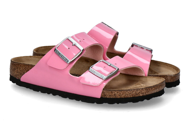 Birkenstock mules ARIZONA SCHMAL PATENT- candy pink