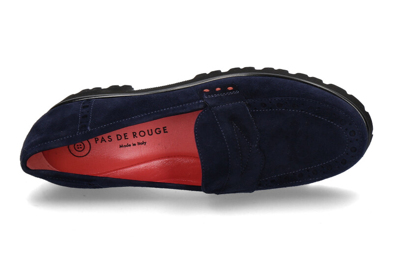 pas de rouge-loafer-camoscio blue_242800094_4