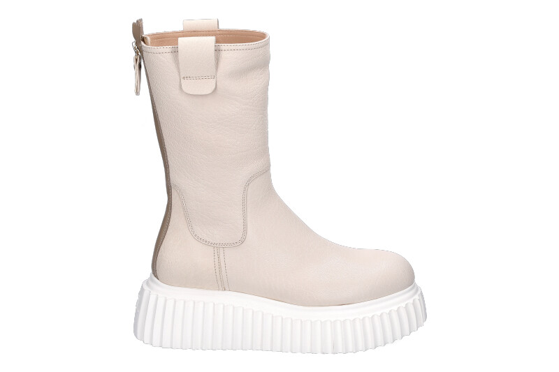 AGL Combat boots NAPPA MILK CREAM