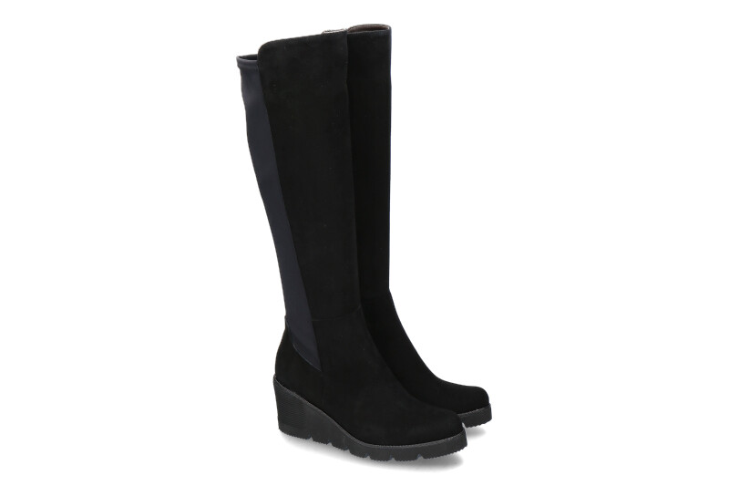 Brunate boots NEON CAMOSCIO NERO STEP NERO
