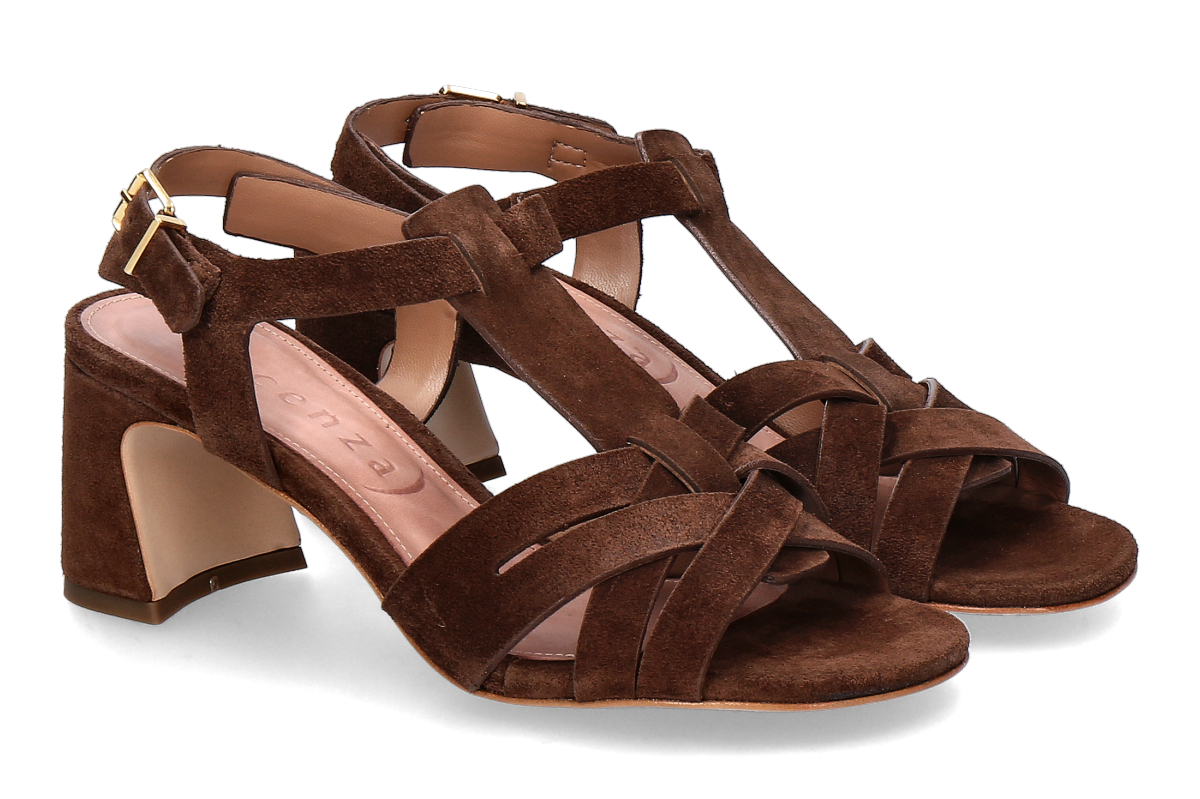 Unique sandal SALTO MEDIO- marron/ brown