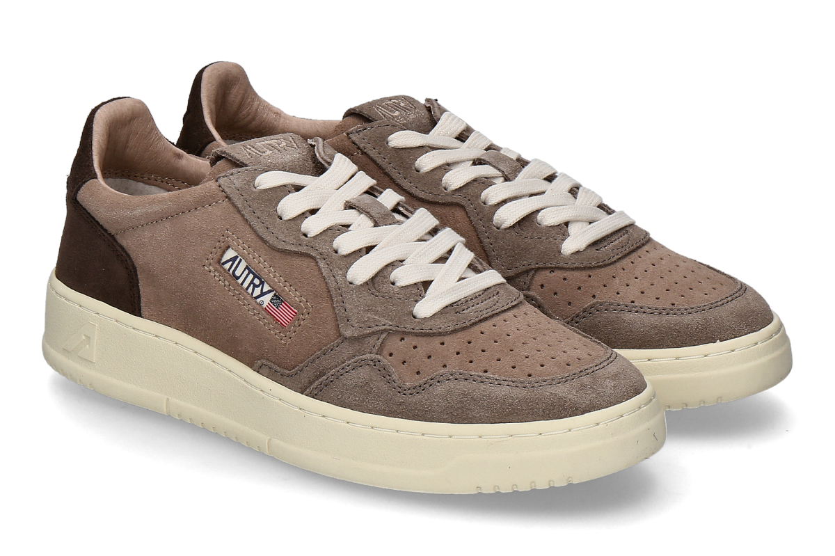 Autry men's- sneaker MEDALIST LOW TS41- brown/ taupe