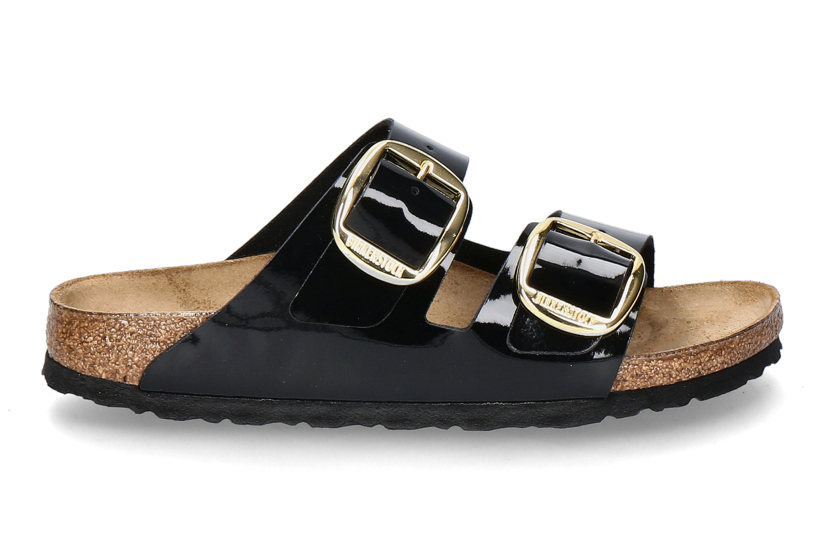 Birkenstock women's- mules ARIZONA BIG BUCKLE- gold/ black