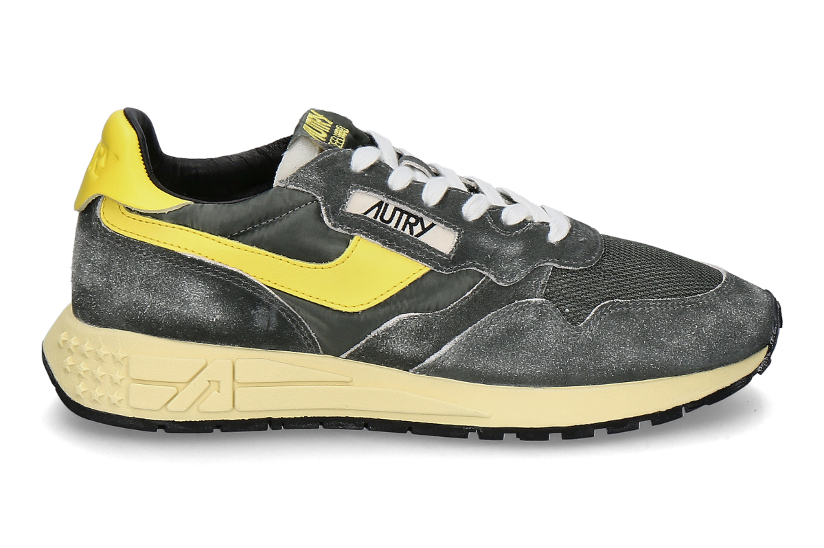 Autry men's- sneaker REELWIND LOW GQ07- green/ quince