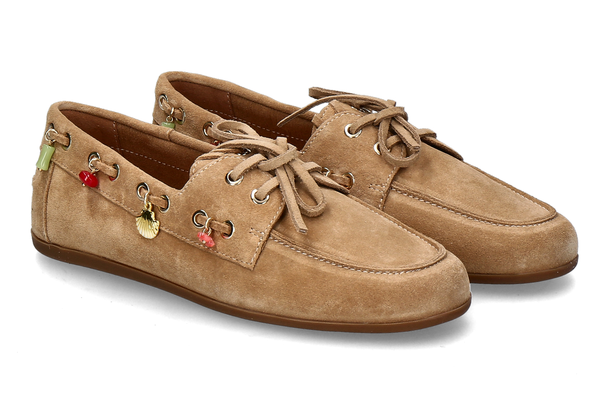 Inuovo boat shoe E29039- tan/ brown