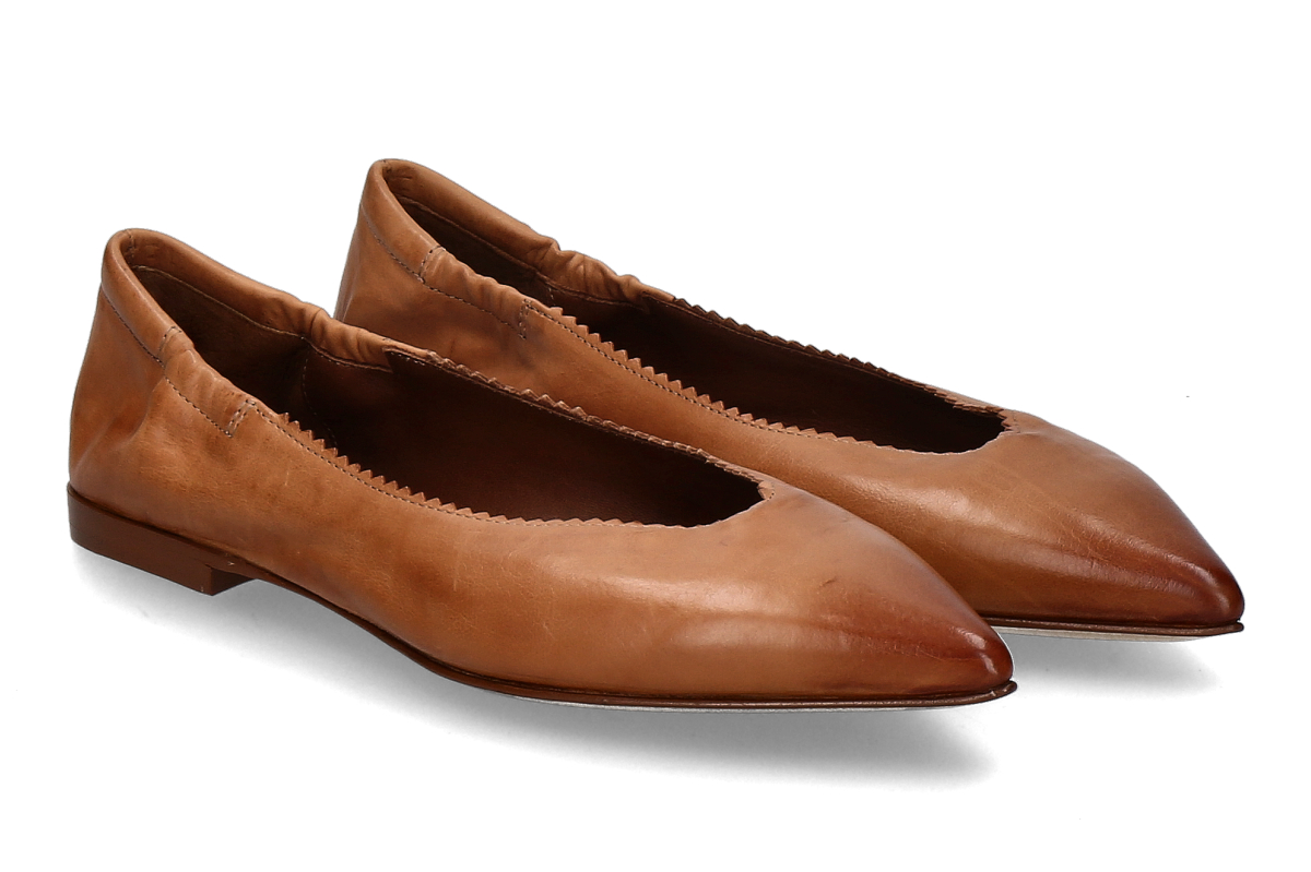 Pomme d'Or ballerina INGRID GLOVE- sand 