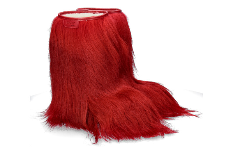 Oscar Sport fur boots CAPRA ROSSO