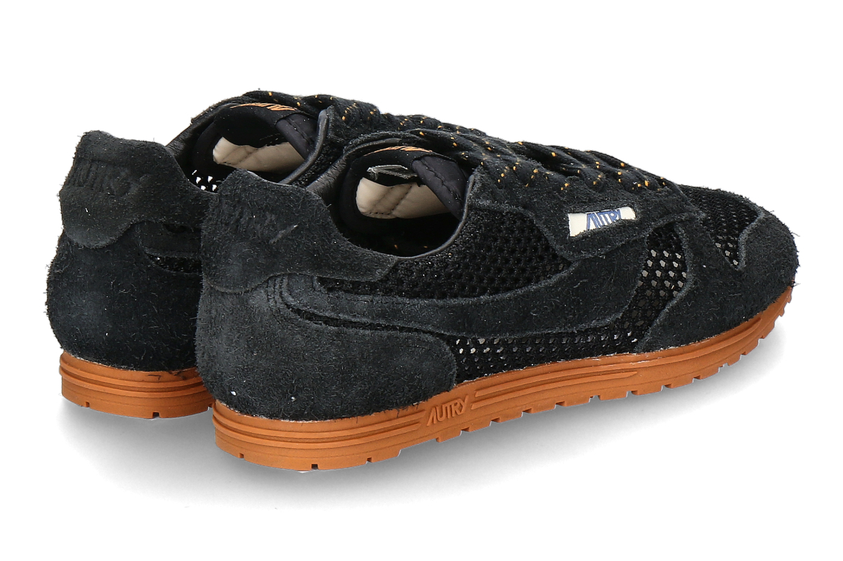 Autry Damen- Sneaker WINDSPIN KNIT SUEDE KS01- black_232000197_2