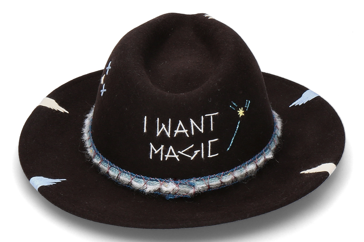 The Hat Gang straw hat MADAGASCAR- marrone/ dark brown