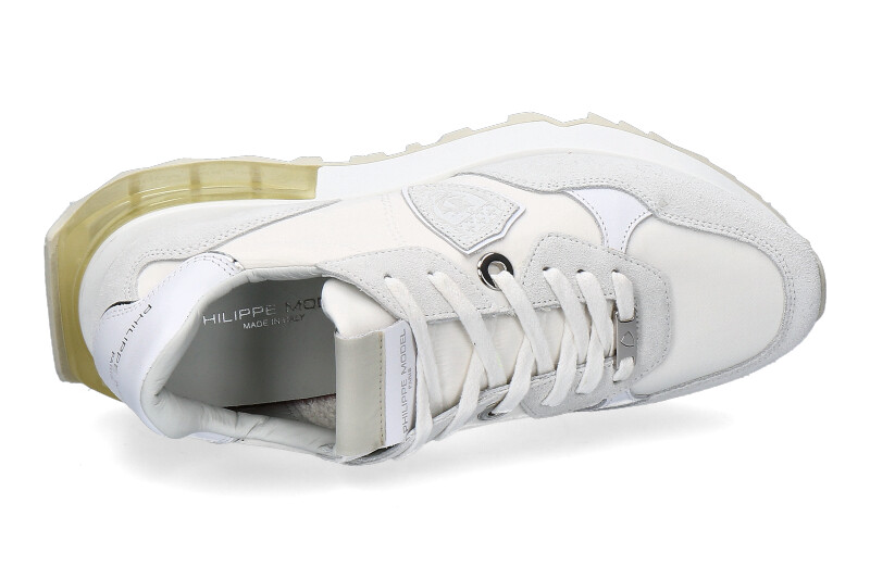 kapitalisme økse Prestigefyldte Philippe Model sneaker LA RUE LOW WOMAN MONDIAL BLANC