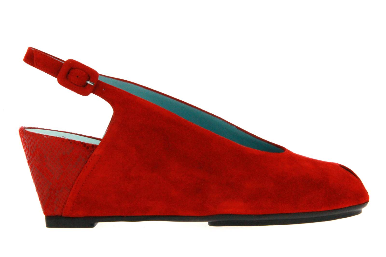 Thierry Rabotin sandal CAMOSCIO SIGNAL RED