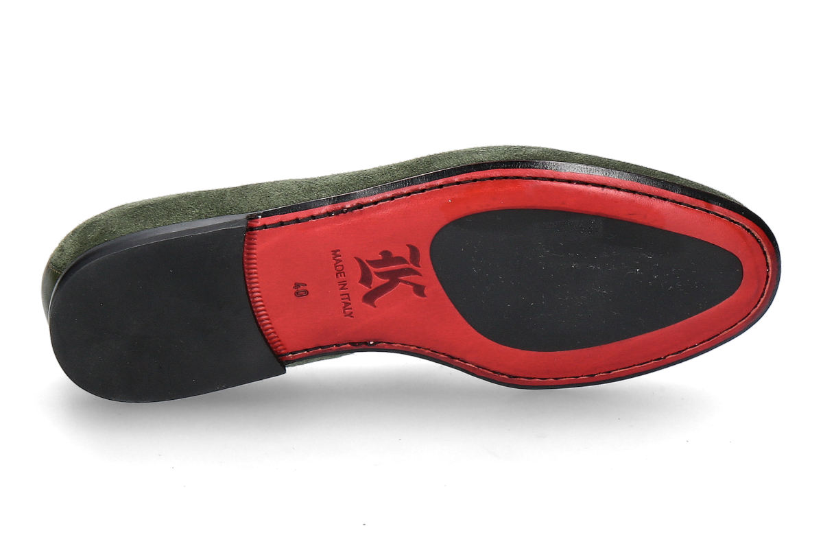 Fernando Pensato Loafer CLYDE CAMOSCIO KAKY_142700001_5