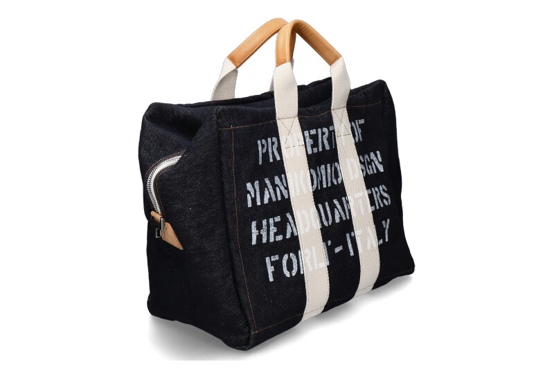 Manikomio bag ICON DENIM- blue