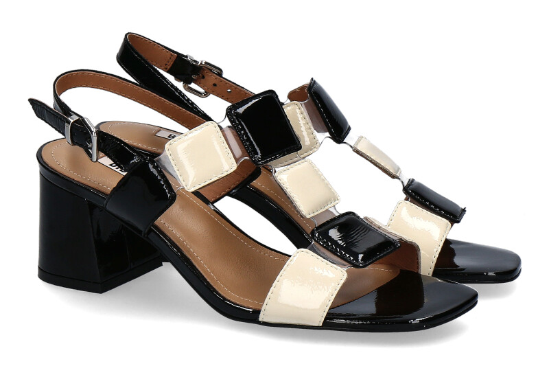 Bibi Lou sandals PIA VERNICE BLACK