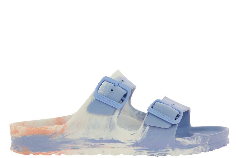 Birkenstock mules ARIZONA SCHMALE WEITE CORAL PEACH MULTI