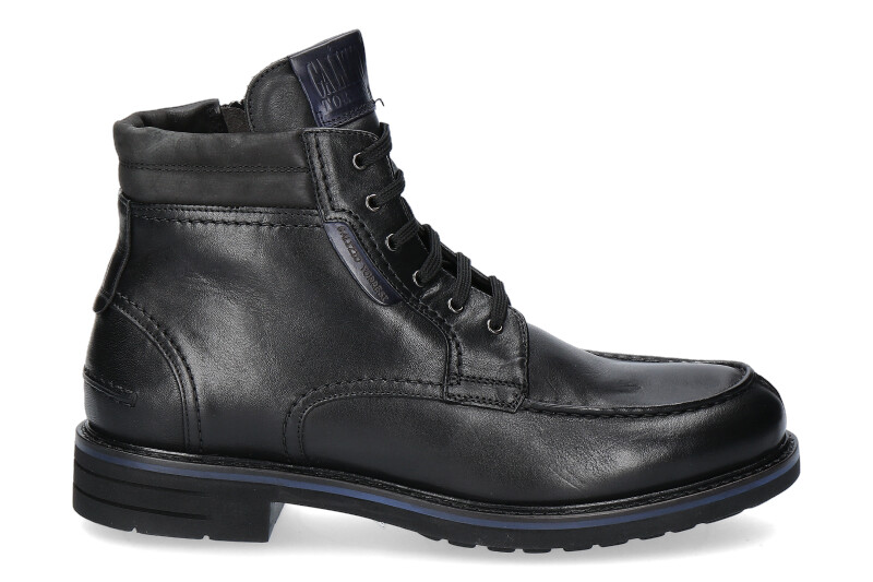 Galizio Torresi boots lined VITELLO KING NERO