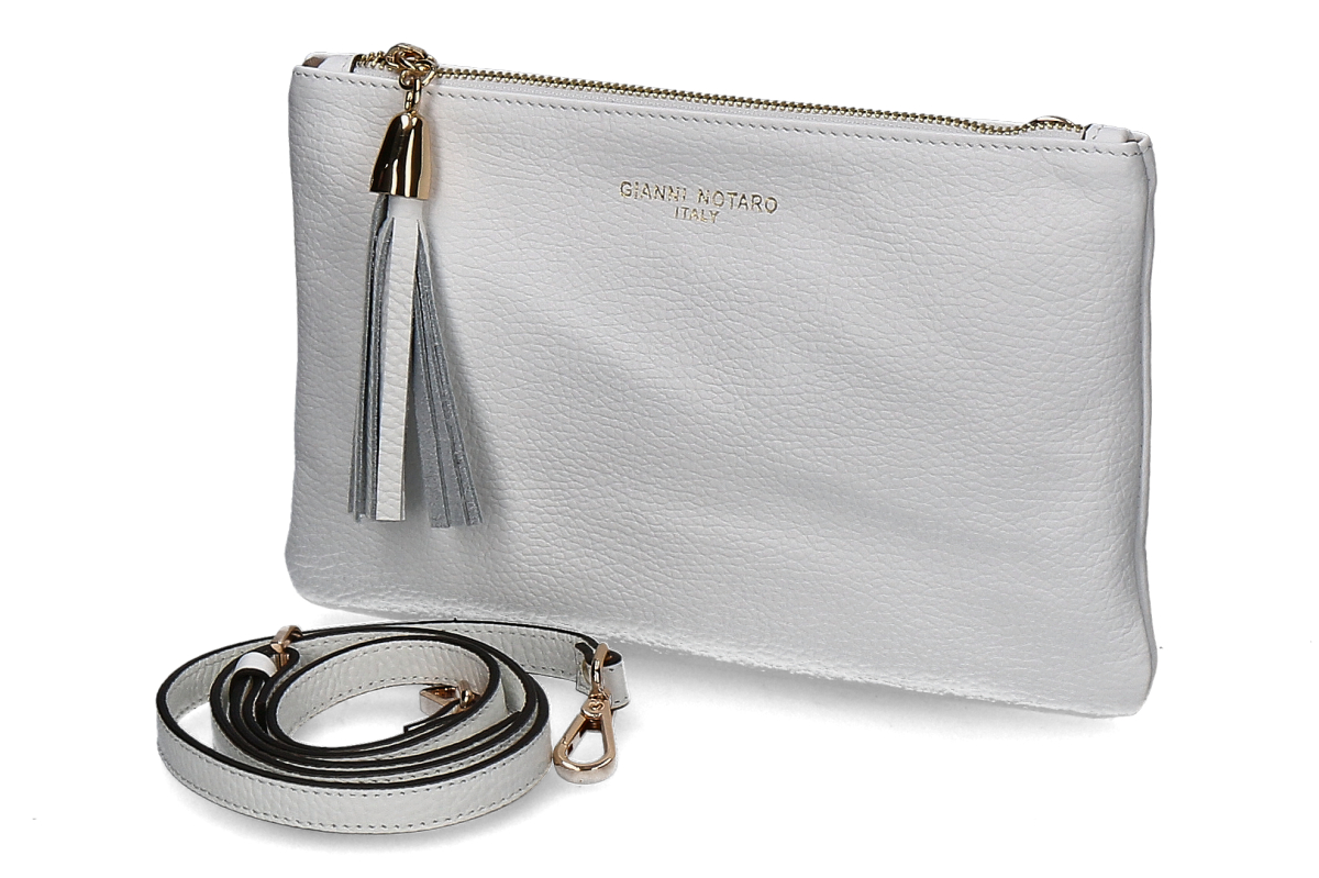 Gianni Notaro handbag- bianco/ white