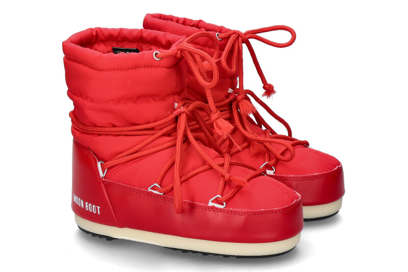 Moon Boot snow boots LIGTH LOW NYLON RED