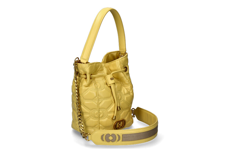 La Carrie pouch bag STICH&SPUN LIGHT YELLOW