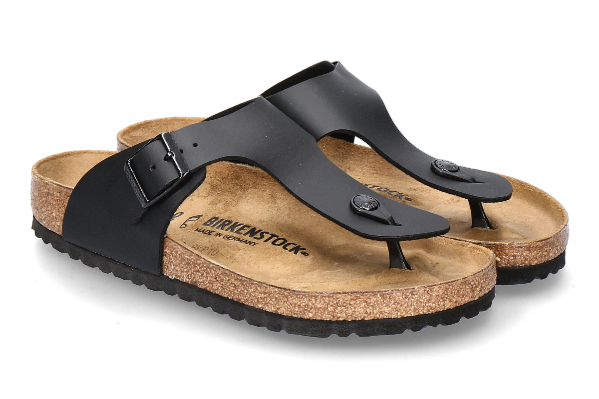 Birkenstock men's- thong mules RAMSES BS REGULAR- black